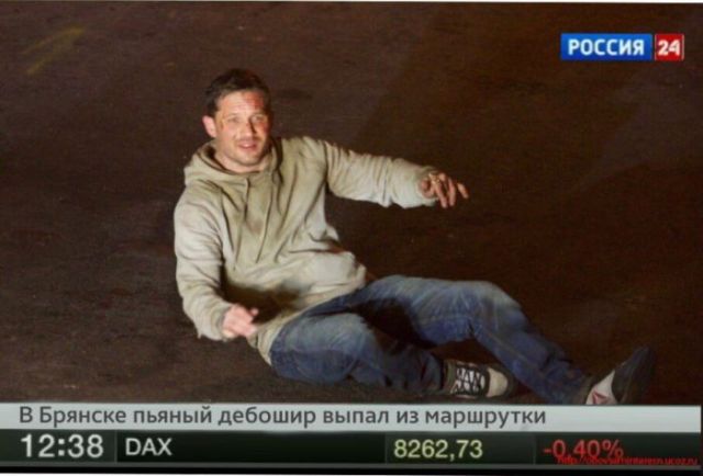 Кадр с актером Томом Харди стал мемом Рунета (22 фото) - «Знаменитости»