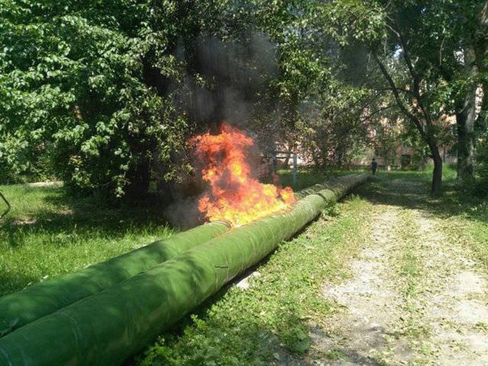 Фото, которые возможно было сделать только в России (38 фото) - «Это интересно»