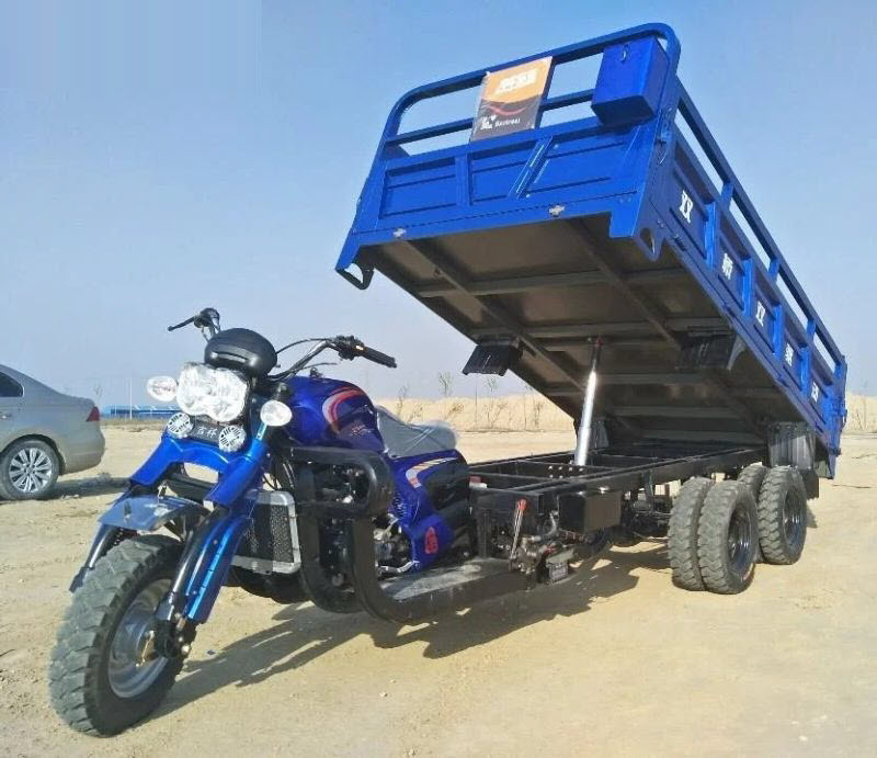 Китайская альтернатива грузовикам – мотоциклы-самосвалы