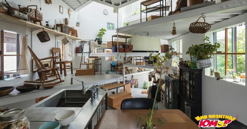 Семья из Японии живёт в доме, который снаружи выглядит обычным. Но внутри у него 13 этажей! - «Дом»