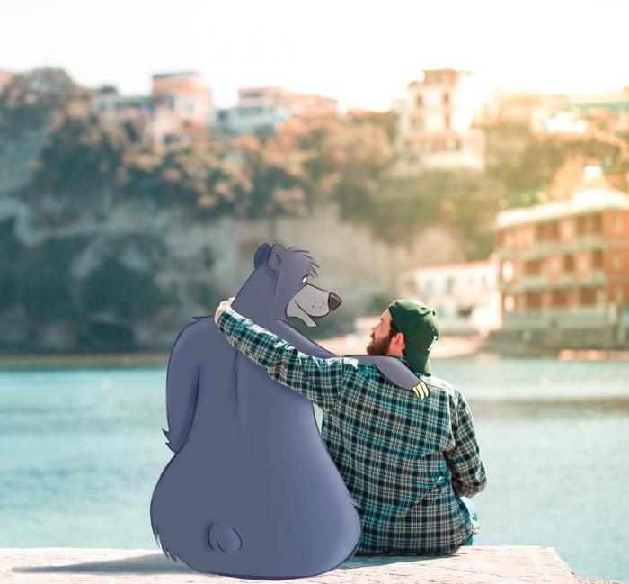 Что диснеевские персонажи делали бы в реальной жизни (25 фото) - «Это интересно»