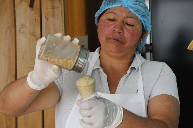 Необычный рецепт мороженого в Эквадоре