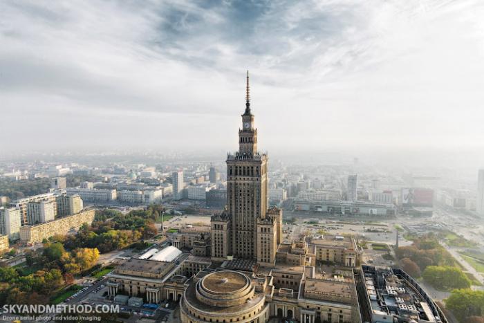 Варшава с высоты птичьего полета (25 фото) - «Путешествия»