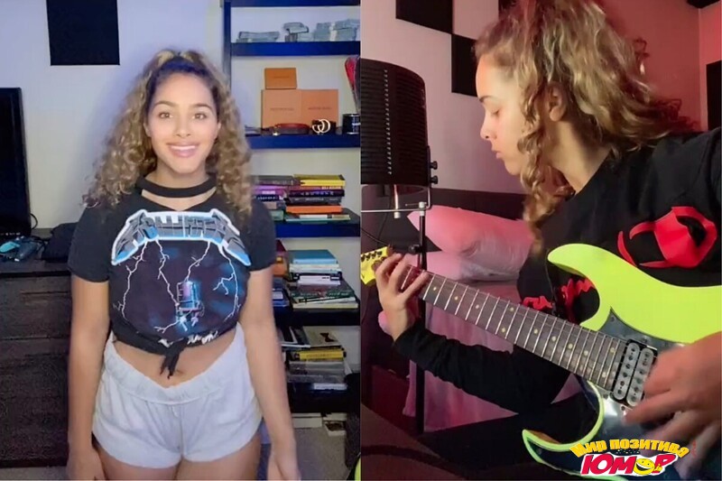 Девушку раскритиковали за ношение футболки Metallica, а та в ответ