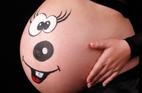 Веселые фотографии беременных - «Дети»