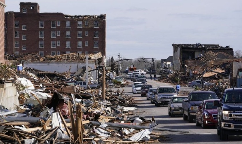 Результаты торнадо в Кентукки - «Прикольные картинки»