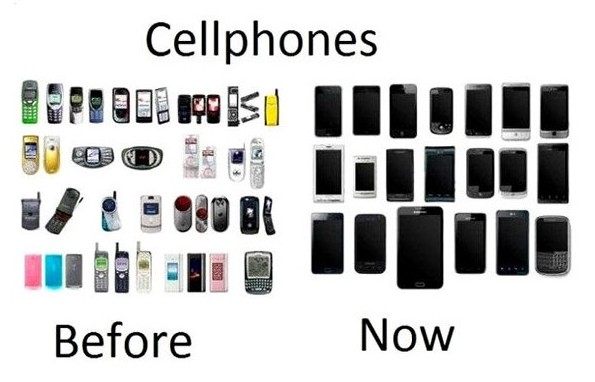 Вот ведь были же мобилки раньше! И Нокия явно опережала свое время - «Прикольные картинки»